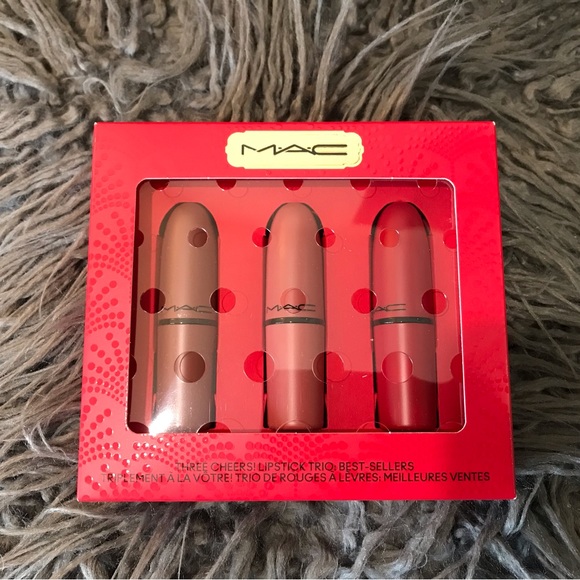 MAC 3-Pc. Three Cheers! Lipstick Set/brand new - Picture 4 of 8